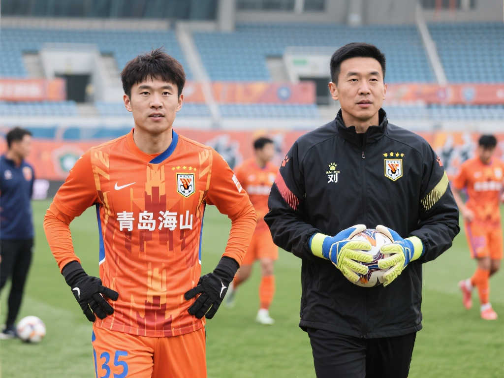 蒿俊闵转战教练岗位助阵青岛海牛 刘震理出任门将教练 蒿俊闵转战教练岗位助阵青岛海牛 刘震理出任门将教练